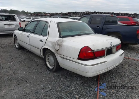 2001 Mercury Grand Marquis Ls z USA, uszkodzony, nr VIN 2MEFM75W61X712485
